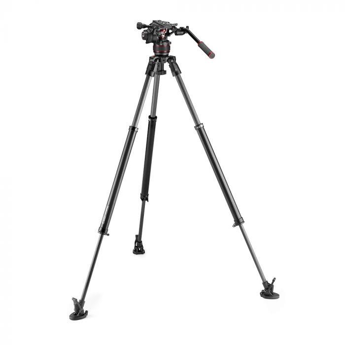 Manfrotto Nitrotech 608 + 635 Fast Single Leg Carb